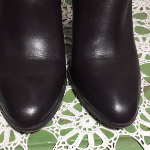 Coach Jemma Brown Leather Ankle Boots - Picture 3 of 14
